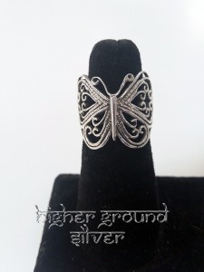 Butterfly Filligree Ring