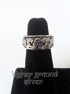 Dragon Celtic Spinner Ring