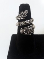 Dragon Coiled Ring-Eastern Design