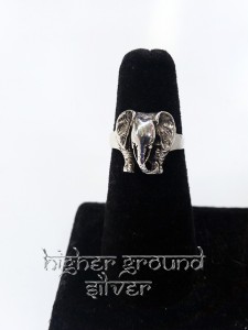 Elephant Full Body 3D Ring