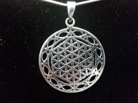 Mandala Sterling Silver Pendant