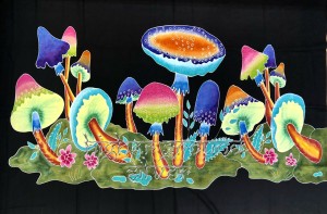 Mushroom Tapestry Large