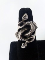 Snake x2 Tangled Ring