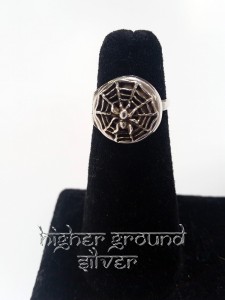 Spider Web Poison Ring