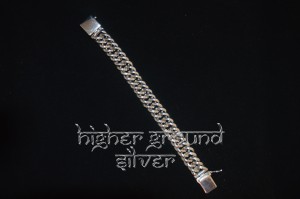 Sterling Silver Bracelet Heavy