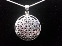 Flower of Life Sterling Silver Pendant