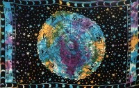 Zodiac Tie-Dye Tapestry Large