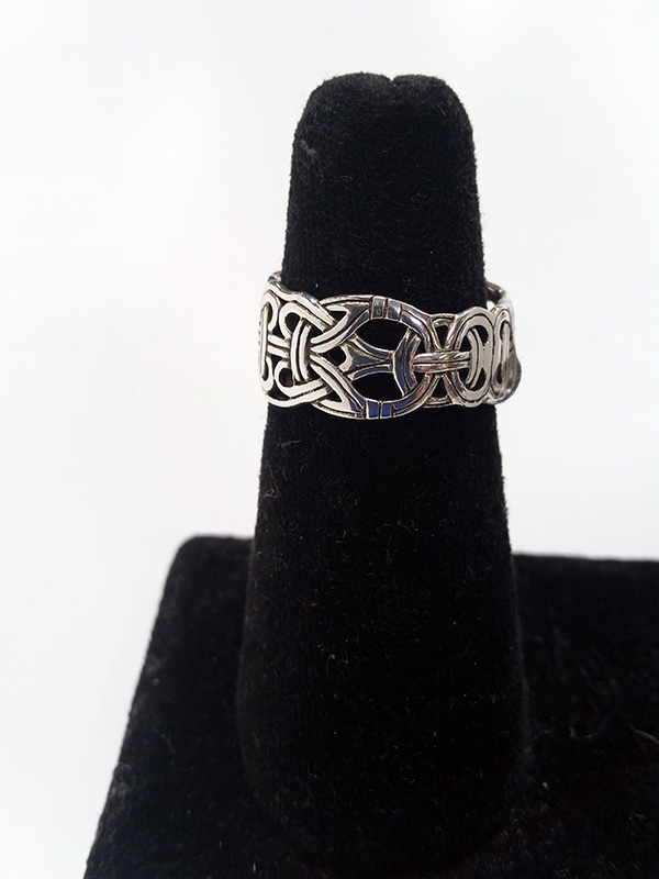 Viking Borre Norse Knot Ring - Click Image to Close