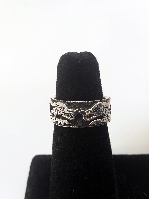 Dragons Face to Face Ring - Click Image to Close