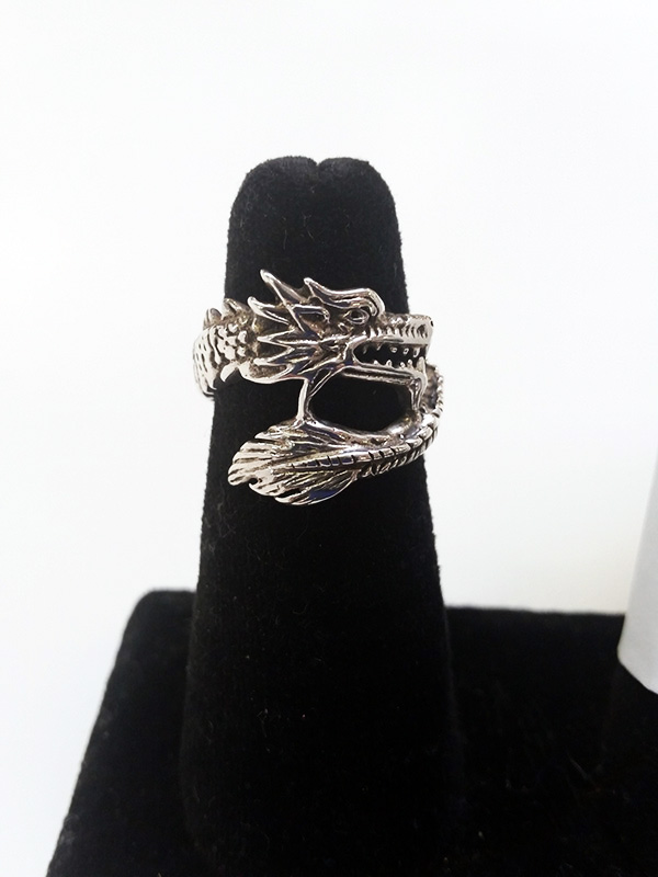 Dragon Body Wrap Ring - Click Image to Close