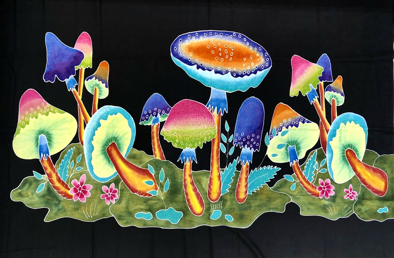 Mushroom Tapestry Large - Click Image to Close