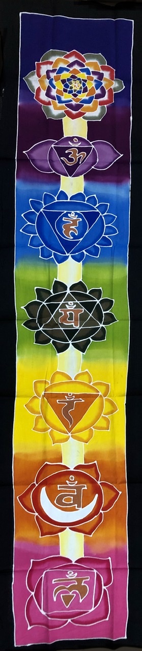 Seven Chakras Tapestry - Click Image to Close