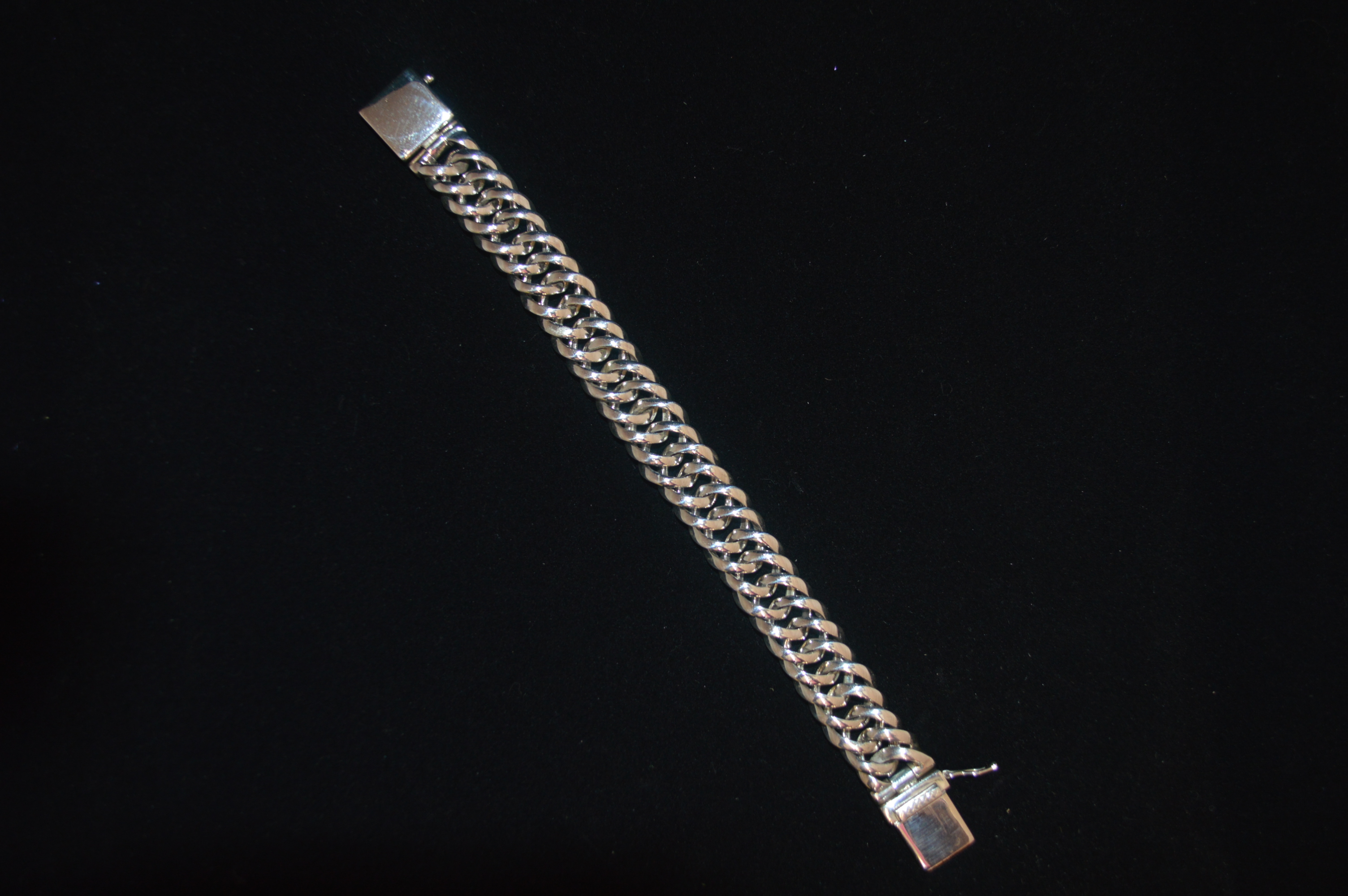 Sterling Silver Bracelet Heavy - Click Image to Close