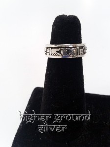 Claddagh Band Ring