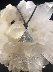 Eye of Ra Pyramid $5 Necklace