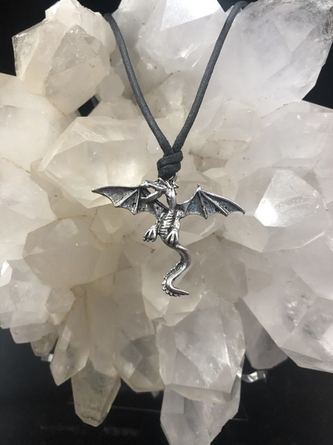 Dragon Wings Spread $5 Necklace - Click Image to Close